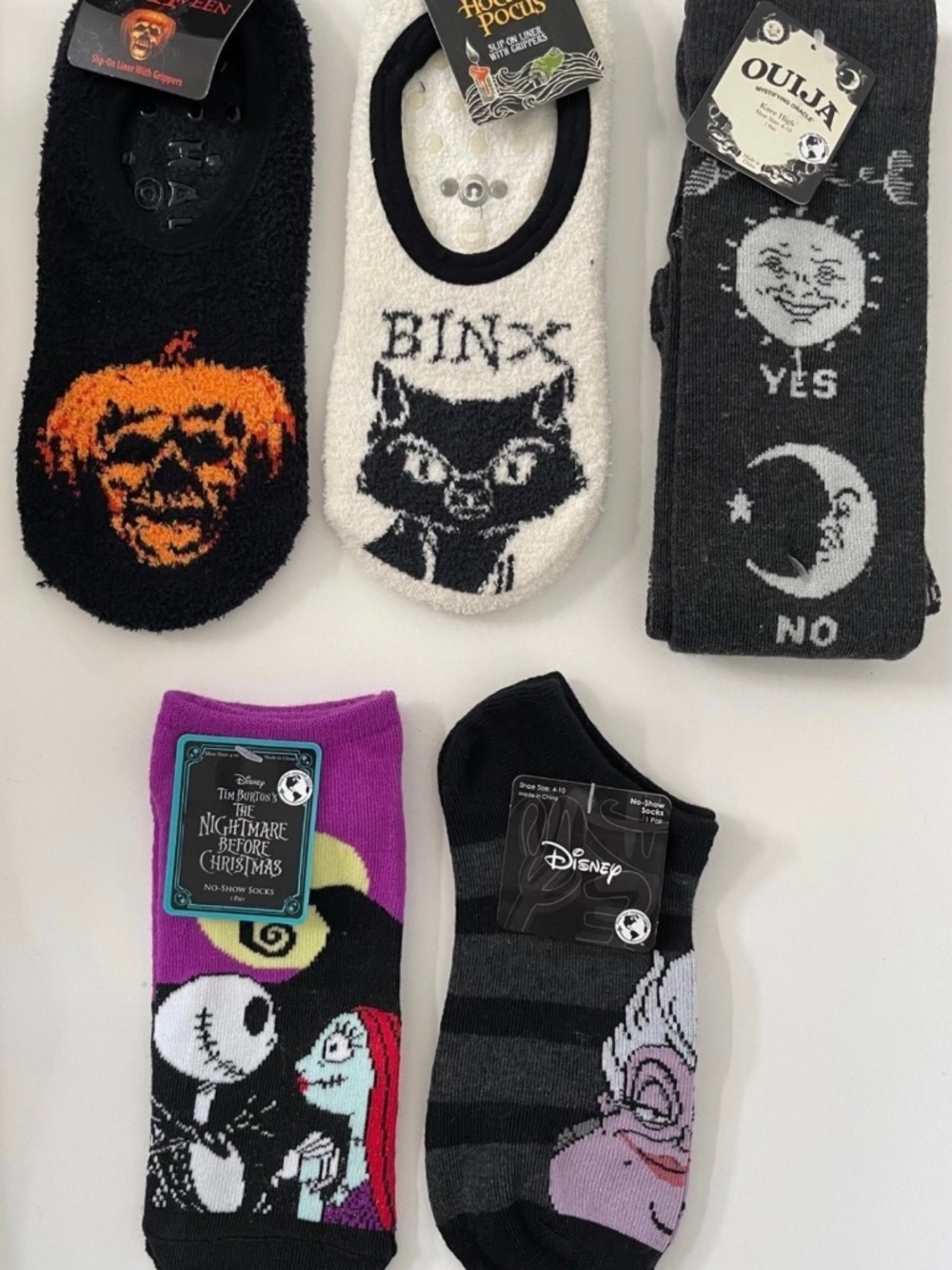 Halloween Sock Bundle Lot of 5